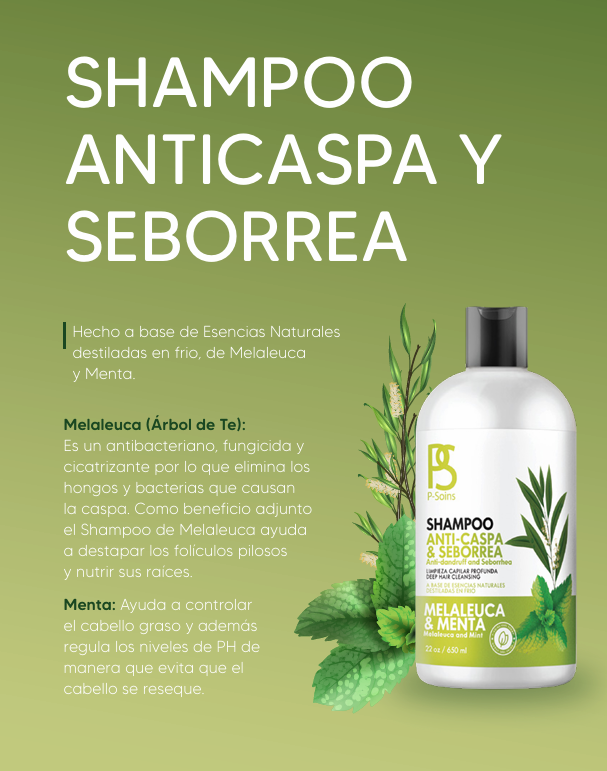 PSoins Shampoo Anticaspa 22 Onz. 15% de descuento por Black Friday . Envío gratis por la compra de 3 productos - Imagen 2